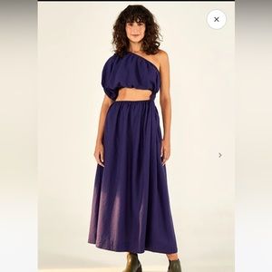 Farm Rio one shoulder dress